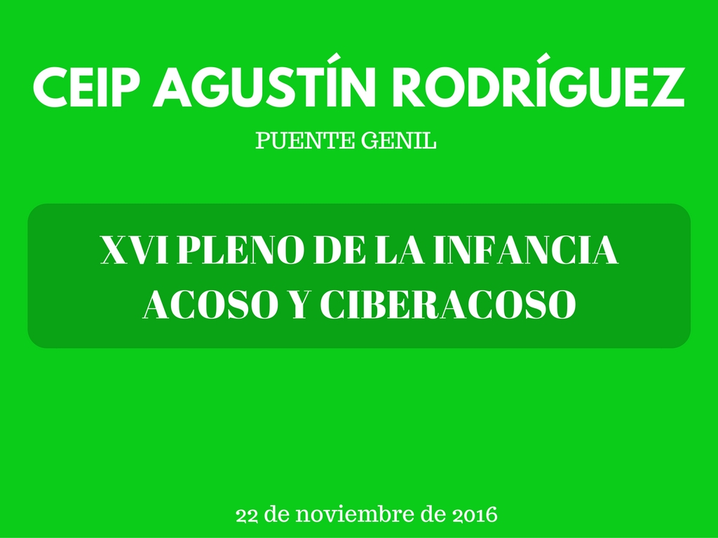 Pleno de la Infancia